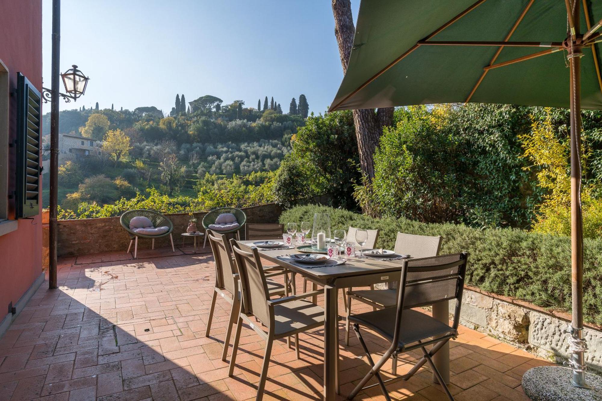 Villa Bellosguardo In Florence - Private Jacuzzi Exterior photo