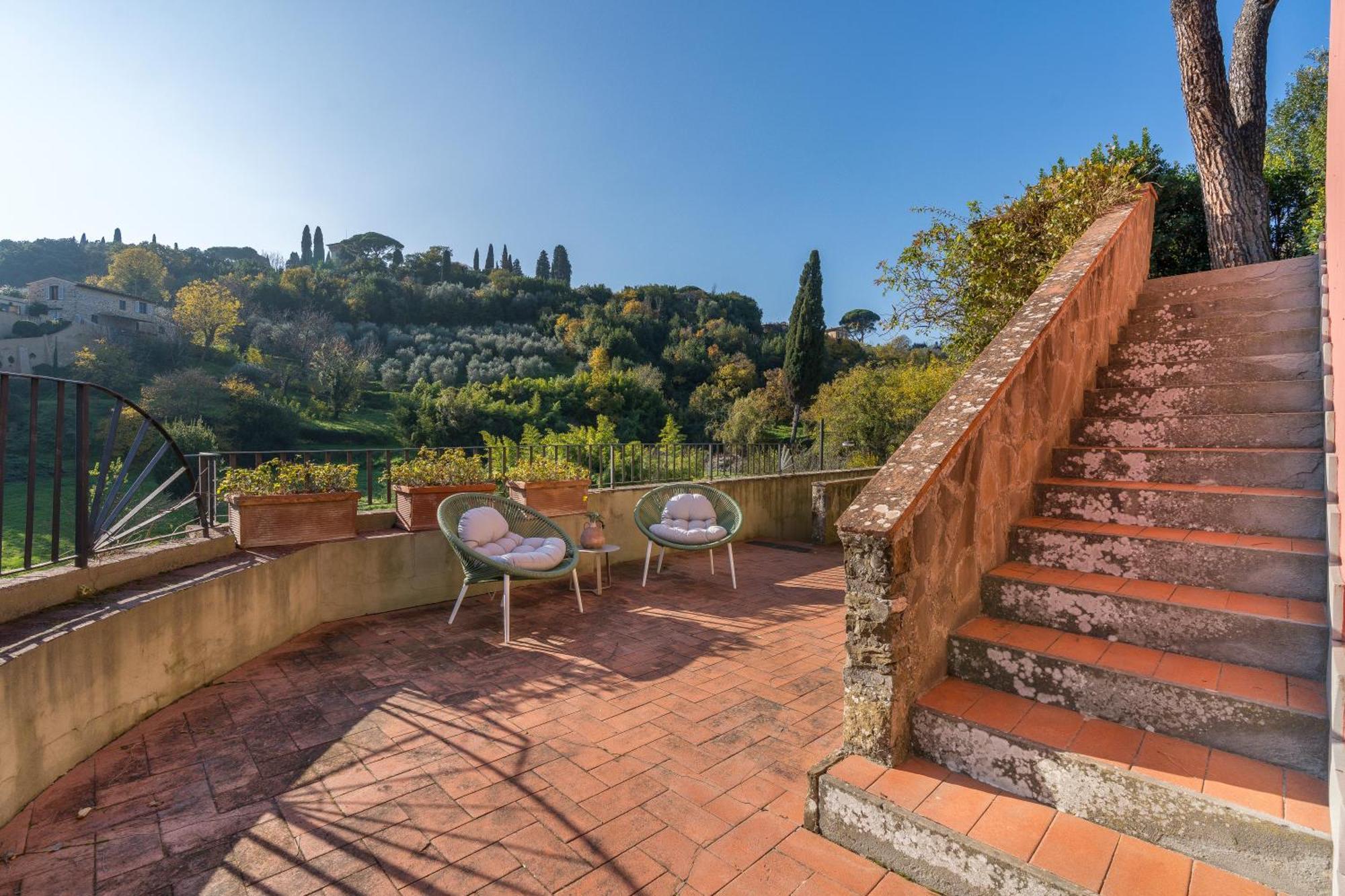 Villa Bellosguardo In Florence - Private Jacuzzi Exterior photo